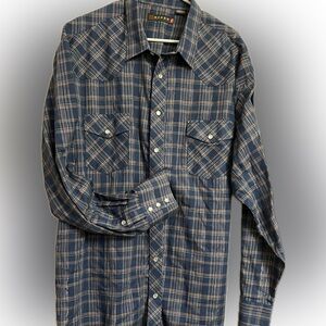 Roper Men’s pearlsnap shirt size 3XL